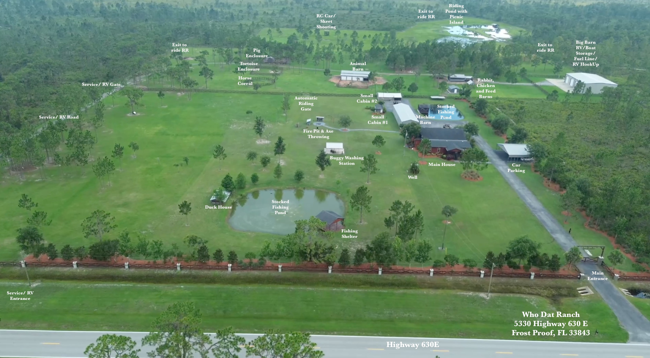 Interior & Drone View
